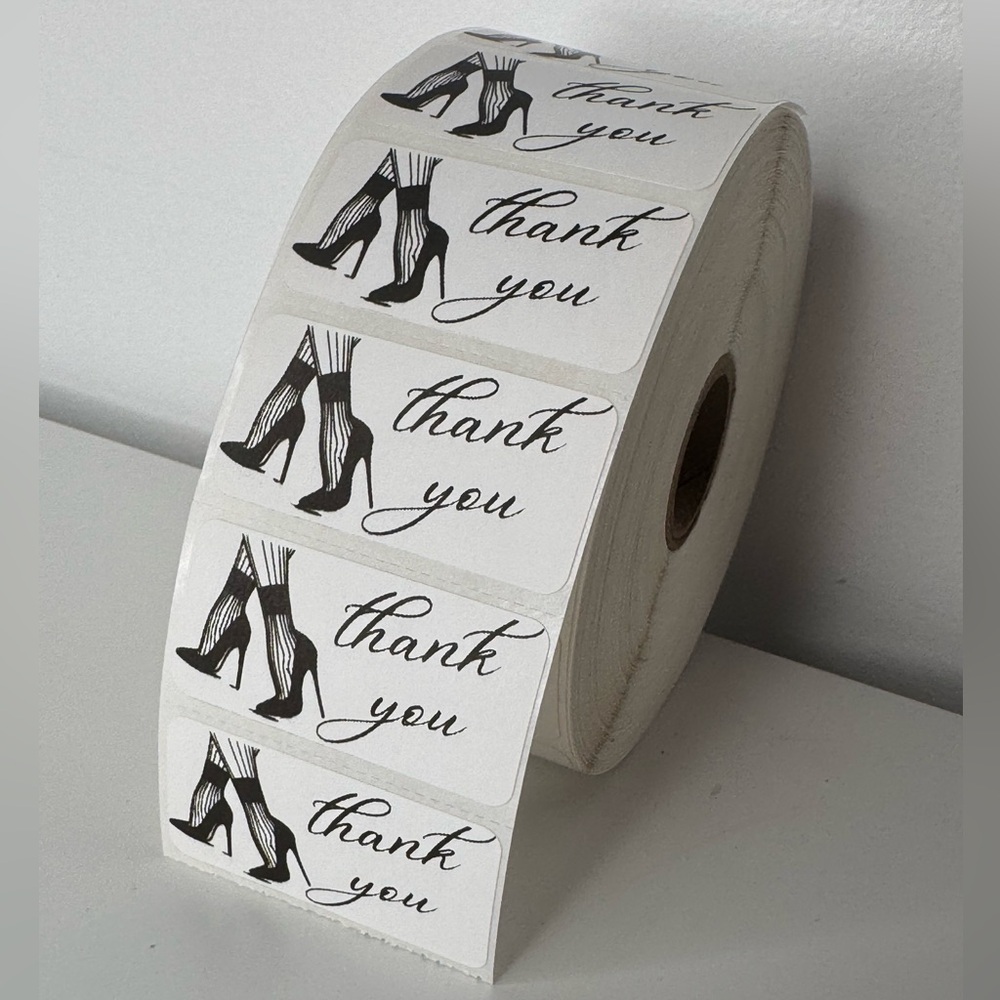 Thank you sticker for small business 2 inch - Picture 1 of 1